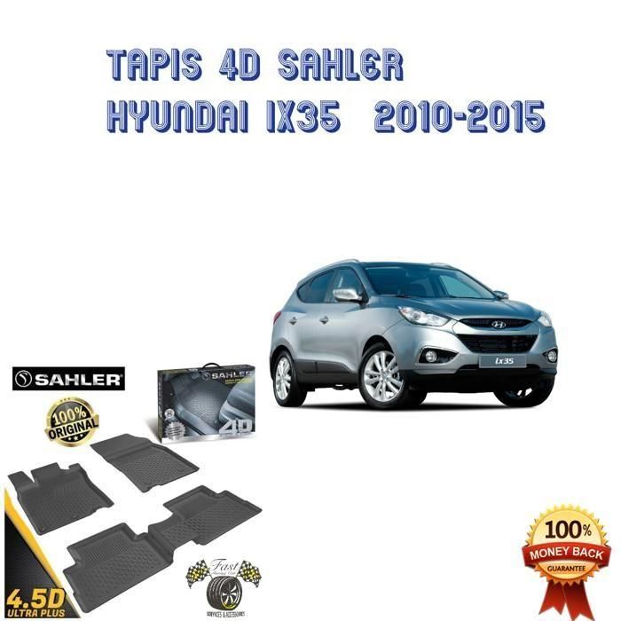 Tapis sur mesure 4D HYUNDAI IX35 2010-2015