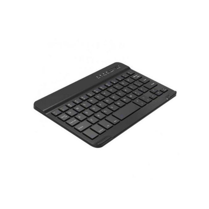 Clavier Bluetooth intelligent sans fil Compatible avec tous les appareils compatibles Bluetooth (8") noir