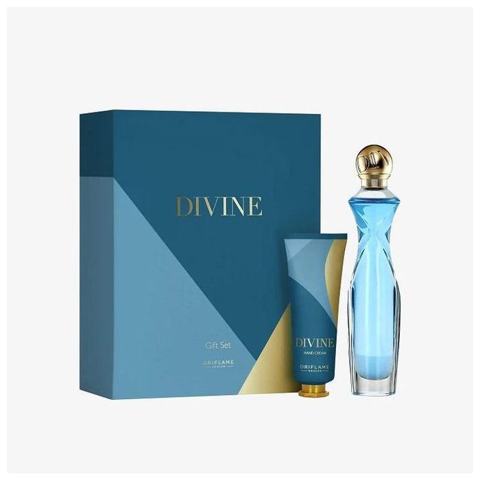 Coffret Cadeau Divine - Eau de Parfum 50ml + Crème pour les mains 75ml