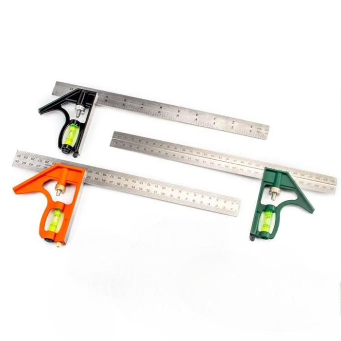 Règle à Angle 300m combinaison réglable avec jauge de niveau outils
