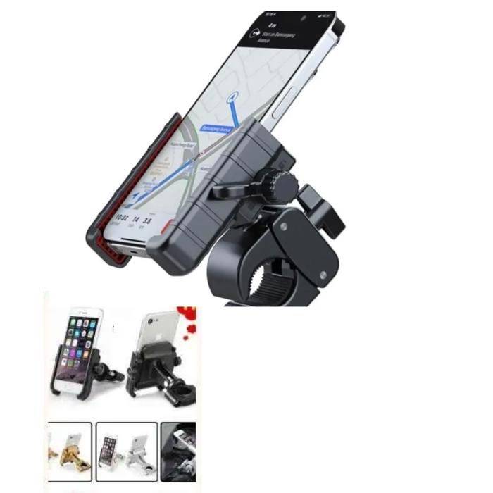 Support polyvalent pour téléphone sur poussette et vélo (couleur aléatoire)