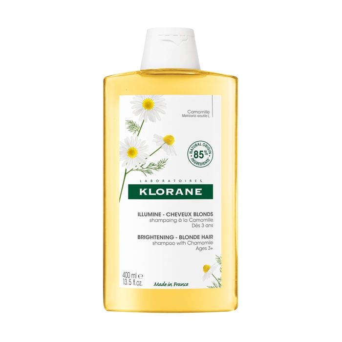 KLORANE - Le shampoing à la camomille nettoie et illumine 400 ml