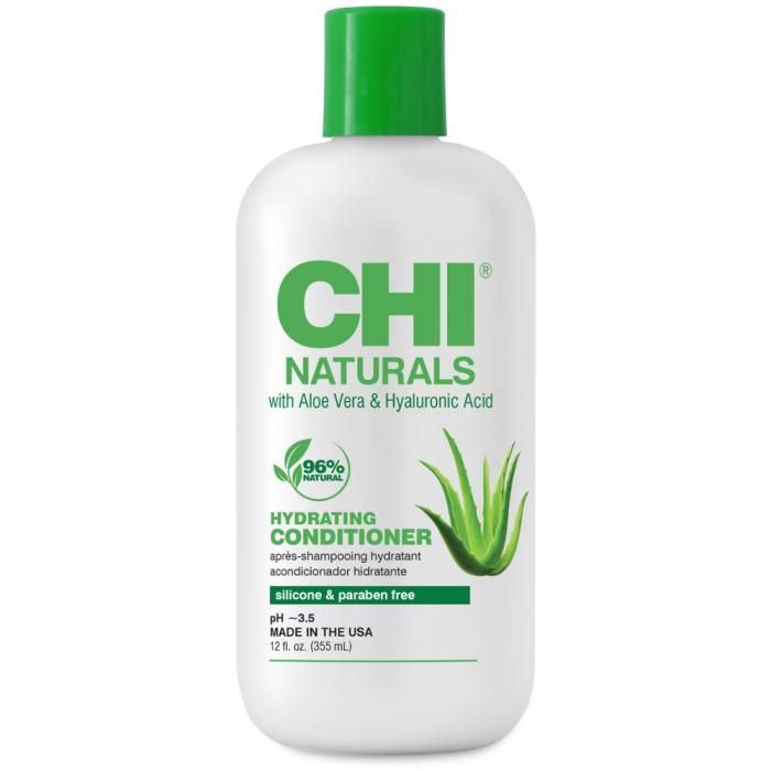 Après-shampooing - CHI Naturals - 355ML - Aloe Vera - Acide Hyaluronique - Hydratation Optimale