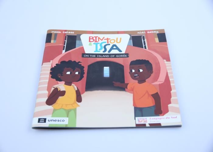 Bintou & Issa on the island of Gorée
