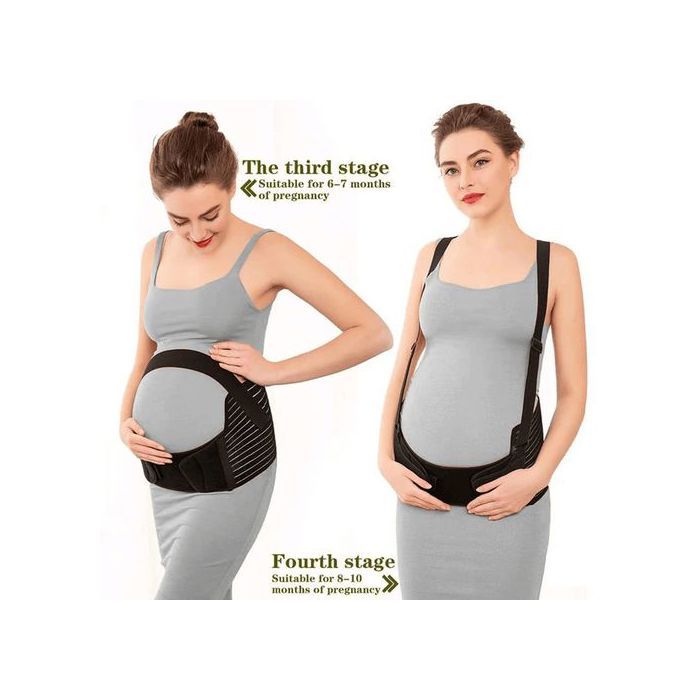 Ceinture de grossesse, bande ventrale élastique pour la grossesse, ceinture de maternité