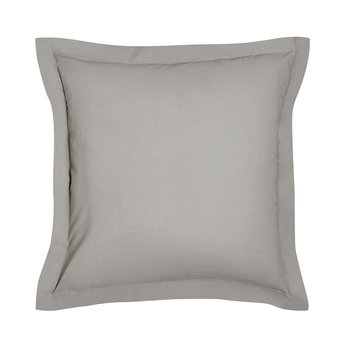 Taie d'oreiller - MOBILIUM - Beige - 100% Coton - 50x70 cm - Confort Medium