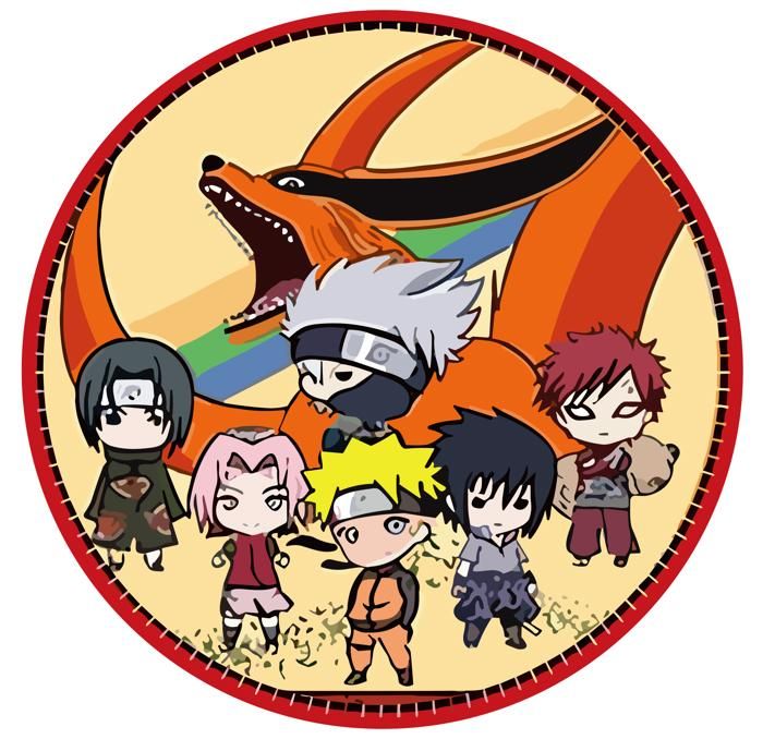PACK ANNIVERSAIRE 91 PIECES NARUTO
