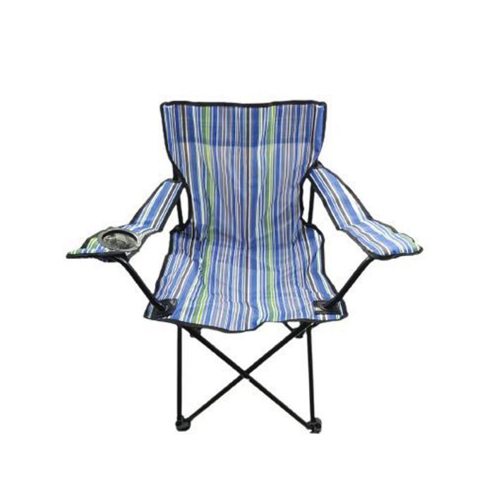 Promoo Chaise pliante portable à dossier pour camping plage loisirs Siège