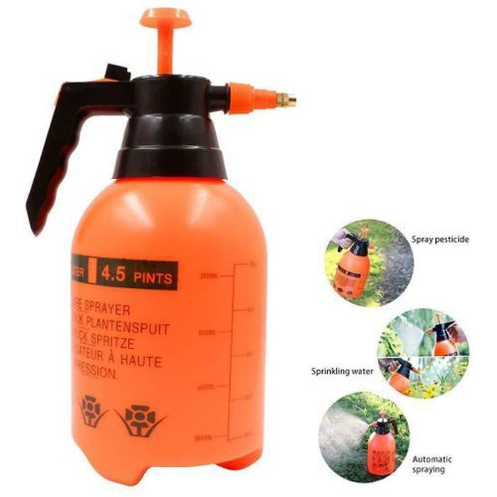 Pulvérisateur à pression 2L pour plantes et spray alcool et stérilisation