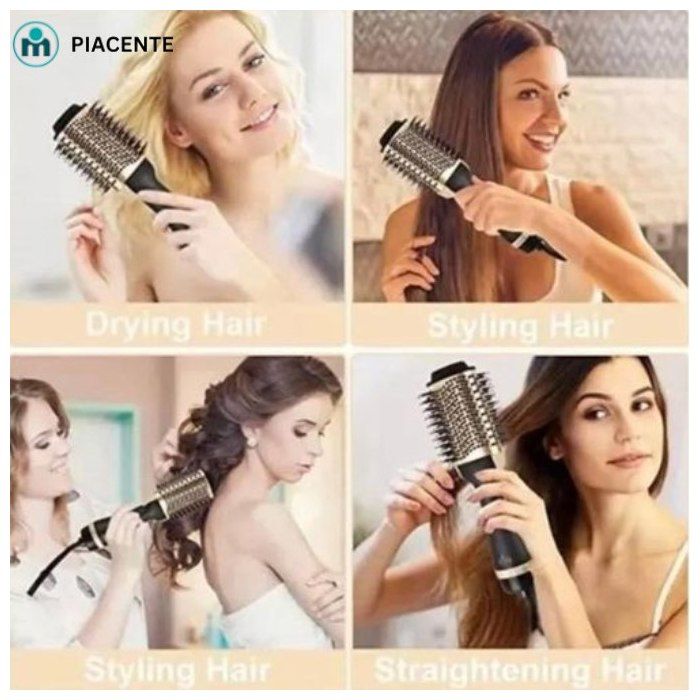 BROSSE SÉCHEUSE À LA KÉRATINE 3D PRO  2000W GODX01  - Couleur Aléatoire