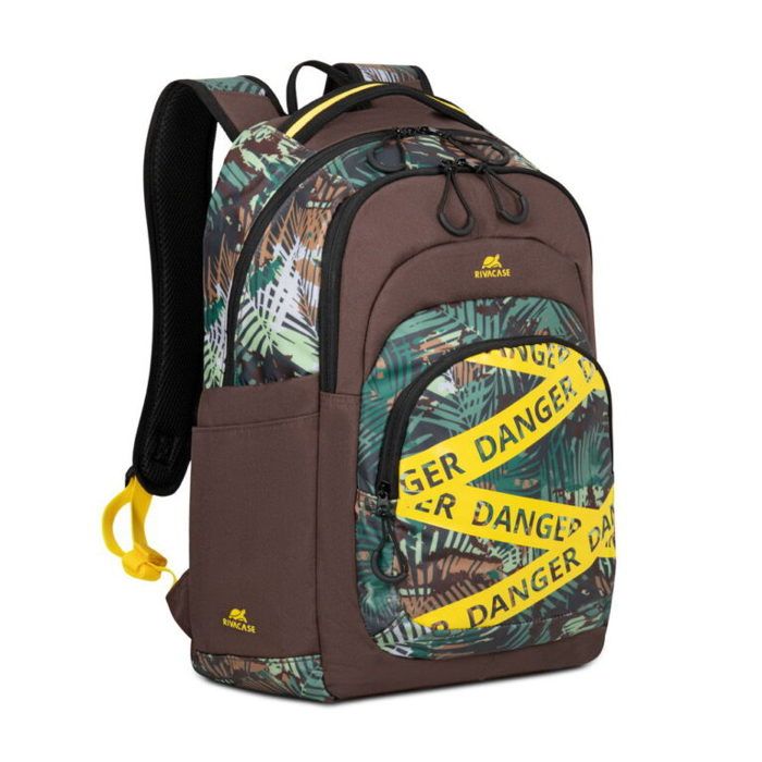 RIVACASE 5461 sac à dos urbain Erebus vert forêt 30L / 12