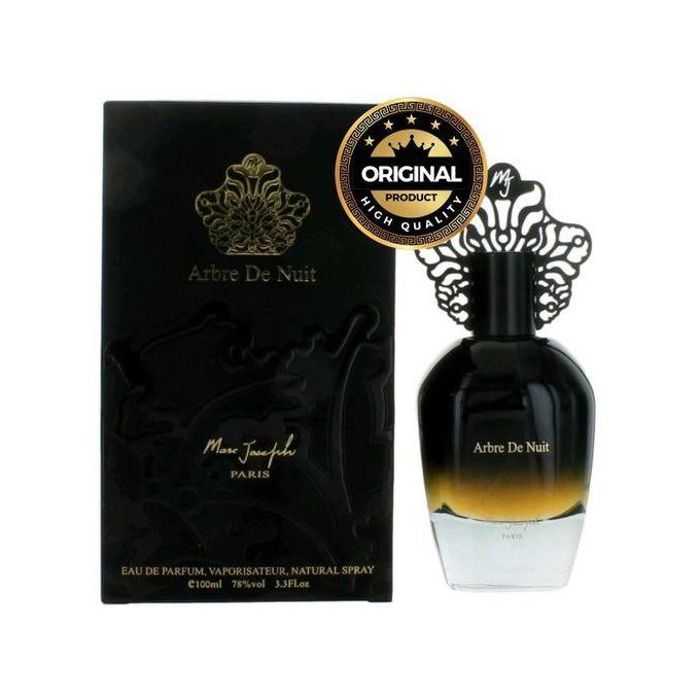 Eau de parfum Marc Joseph Arbre De Nuit : une fragrance élégante et vivifiante.