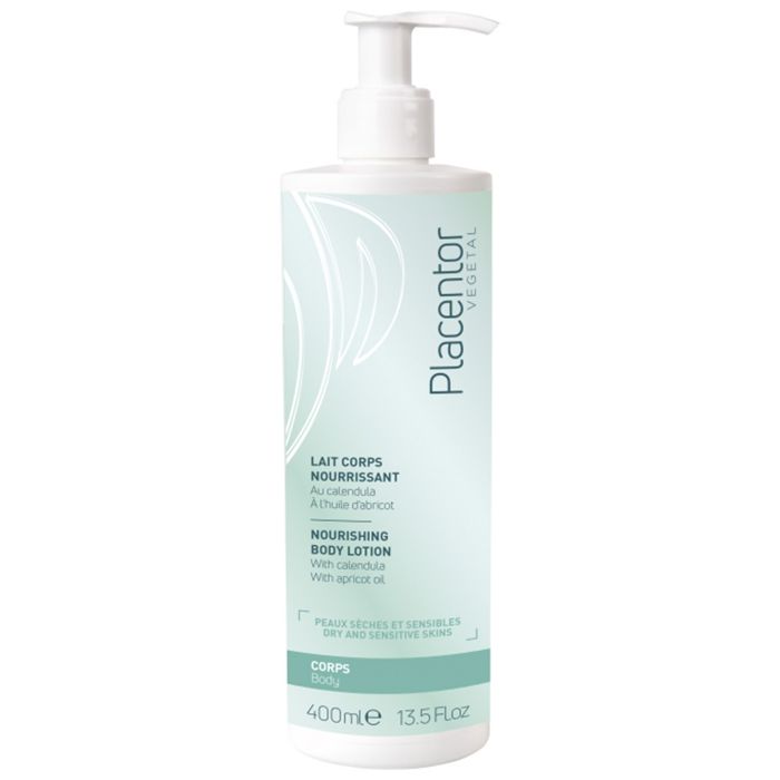 Lait corporel - PLACENTOR - 400ML - Hydratation intense - Texture fluide - Peaux déshydratées
