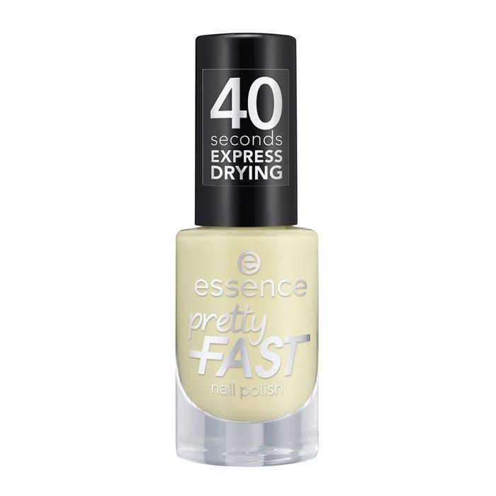 Vernis à Ongles - ESSENCE - Pretty Fast 06 - Sèche en 40 secondes - Format 5 ml - Jaune