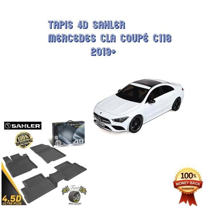 Tapis sur mesure 4D MERCEDES CLA HB C118 2019+