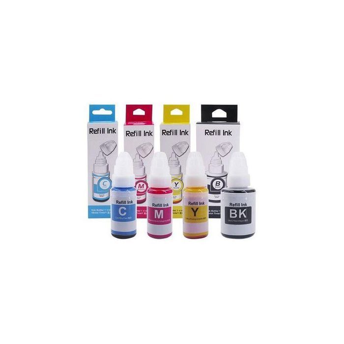 Refill Ink Printer Encre Gi490 compatible avec pixma G3411 / G3410...