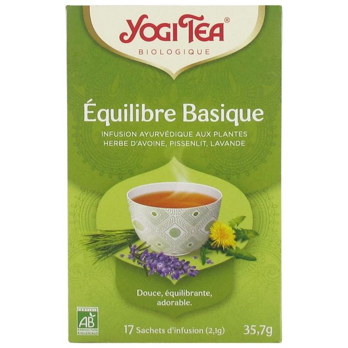 INFUSION Infusion Equilibre Basique YOGI TEA - 17 sachets