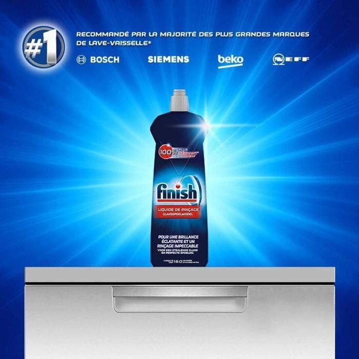 Finish Liquide de Rinçage Brillance et Séchage