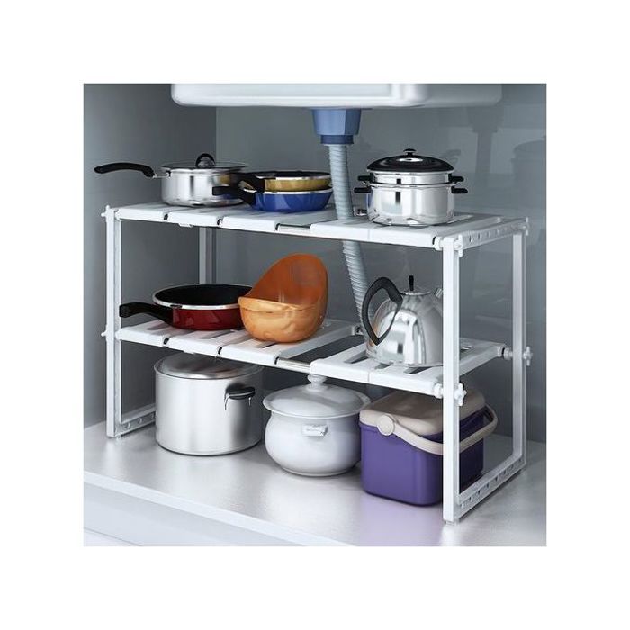 Étagère Cuisine - Organisation & Gain de Place