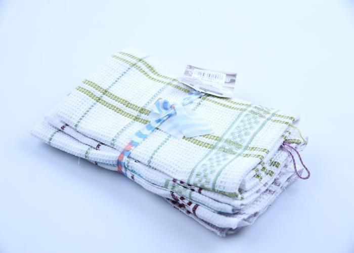 Torchons de cuisine - GENERIC - Set de 4 - 48x48 cm - Coton - Couleur aléatoire