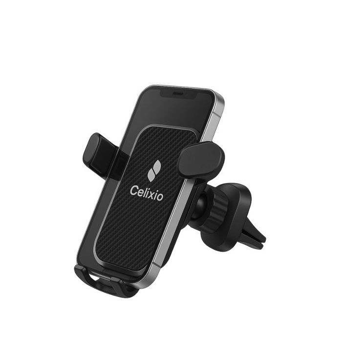 Support de Téléphone Voiture Gravity Cellxio CL-912 – Fixation Grille d’Aération, Universel 4" à 6,7"