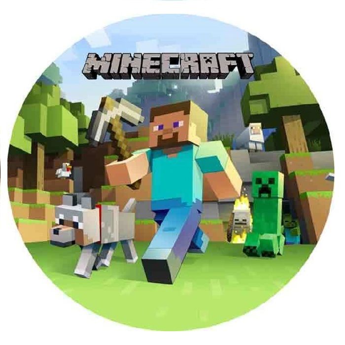 PACK ANNIVERSAIRE 82 PIECES MINECRAFT