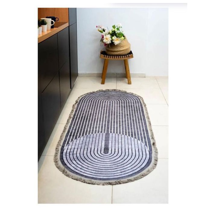 Tapis de cuisine - Eazy mama - 80x200 - Multicolore - Ovale - Lavable