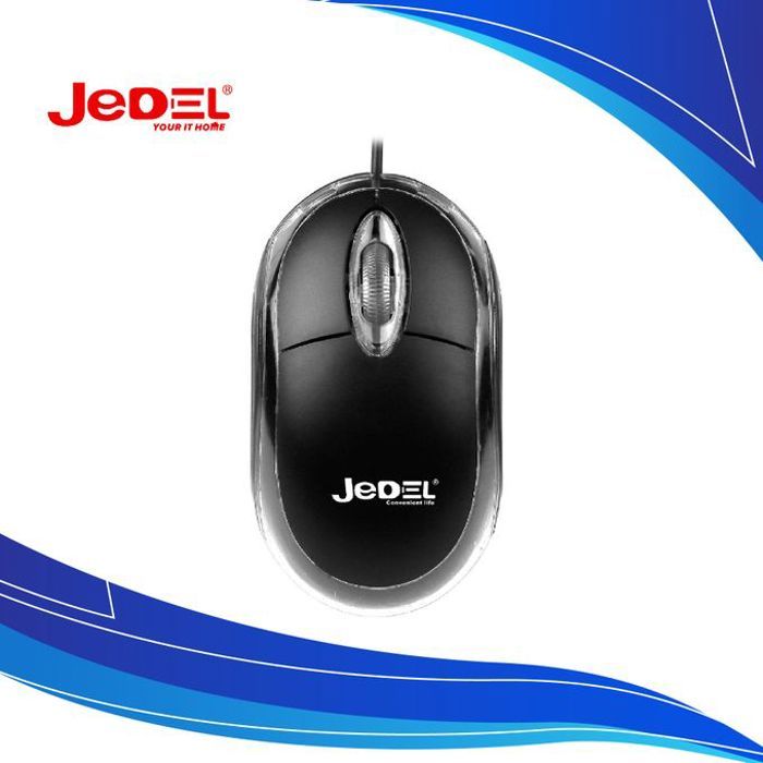 Jedel Souris Optique USB filaire 3D PRO, Ultra Précise, USB 1.2m, 800 dpi