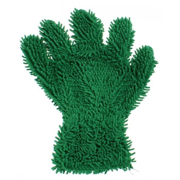 Turtle Wax mitt Gorilla microfibres / mesh 24x26 cm vert