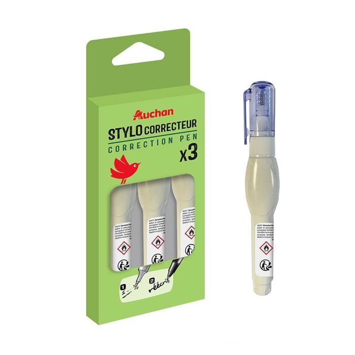 2+1 STYLOS CORRECTEURS 7ML AUC