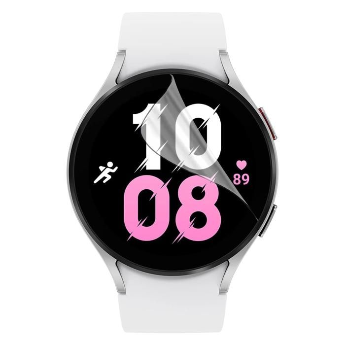 Skärmskydd för Samsung Galaxy Watch 6 - 40mm [Pack 6] Ultra Tunn Plastfilm Skyddande Phonillico