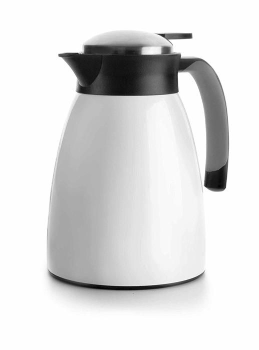 Verseuse Isotherme - Lacor - 62483 - Inox 18/10 - 1 L - Blanc