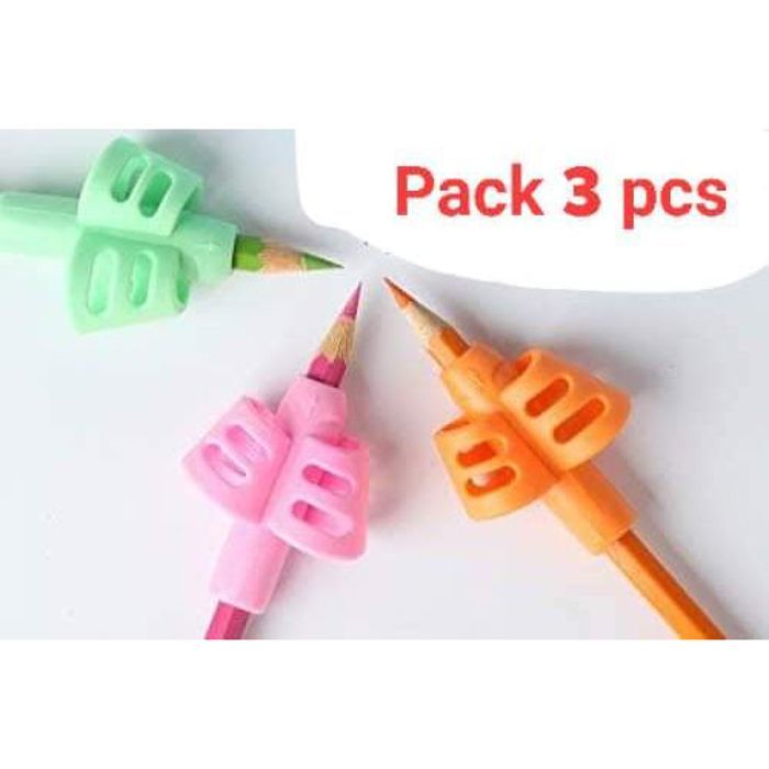 3pcs Porte crayon et stylo pour enfant couleur - multicouleur