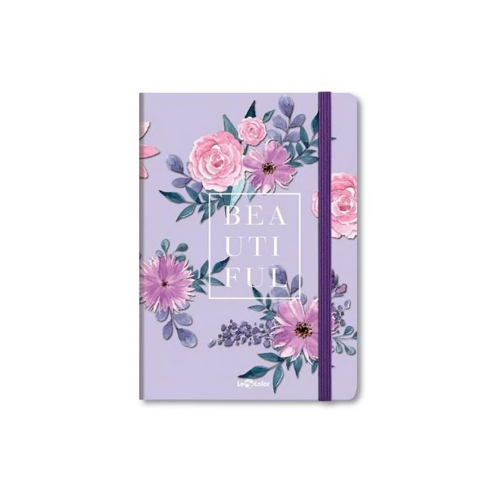 Color Note Book Bea Uti Ful 17*24 Le Color Paradise 5*5 Violet 192 P