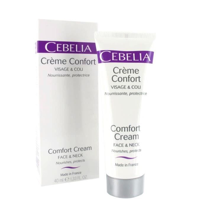 Cebelia Crème Confort Visage et Cou 40ml