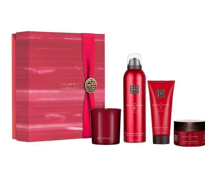 Coffret Harmonisant - Rituals - The Ritual of Ayurveda - 300 ml - Mousse de douche - Gommage corps