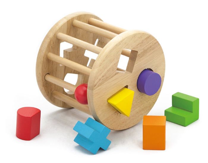 Eveil Montessori - Tri de formes Roue