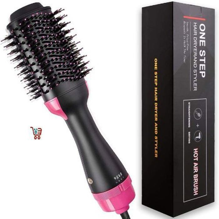 Brosse à air chaud - One Step - Brosse Soufflante - Technologie de boucle automatique - Ioniseur d'air - Mixte