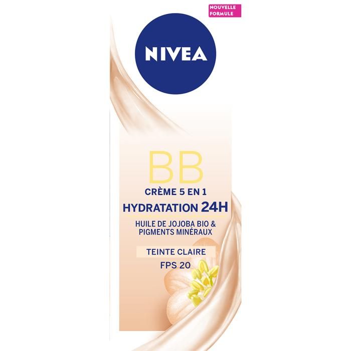 NIVEA BB Cream - Crème de teint clair - SPF 20 - 50ml