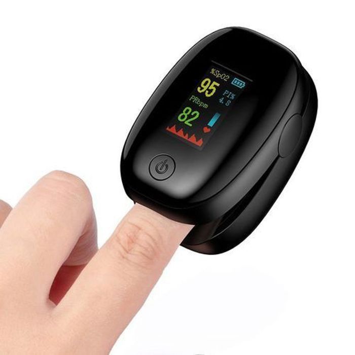 Capteur de saturation d'oxygène et de fréquence cardiaque avec écran OLED