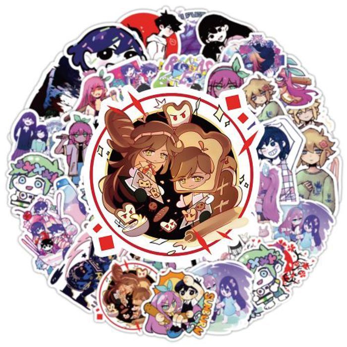 Stickers 50Pcs Waterproof anime stickers