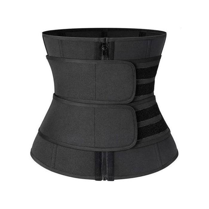 Ceinture sudation - Serre-Taille - Noir - Néoprène - Ajustable - Effet Sauna