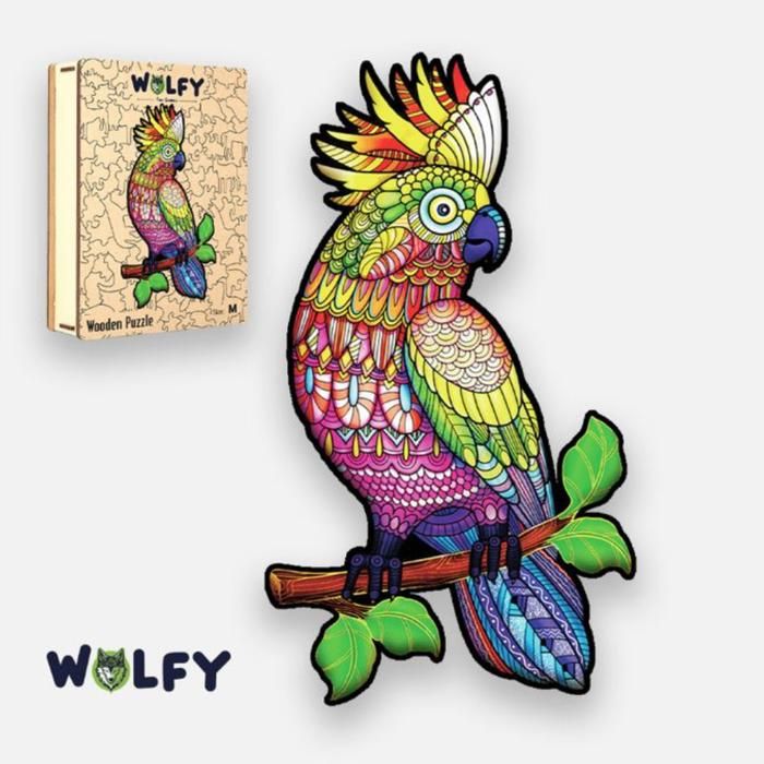 Jeu de puzzle en bois en forme d’animaux pour petits et grands