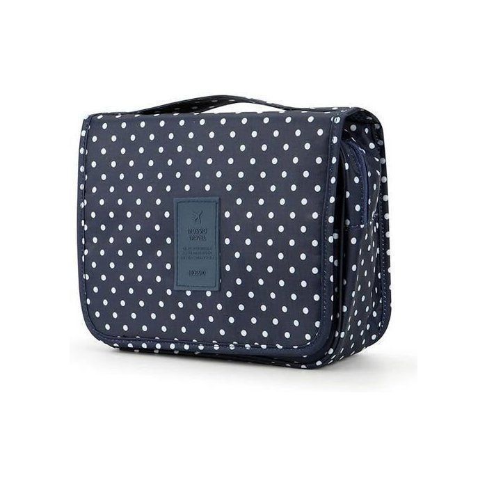 Trousse de toilette Pour homme  - Non spécifié - Voyage - Imperméable - Tissu oxford - Souple couleur bleu motifs aleatoires