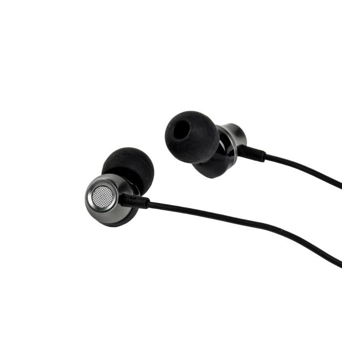 ECOUTEUR SILVER METAL+MICRO 1.2M MF017007 CITYT