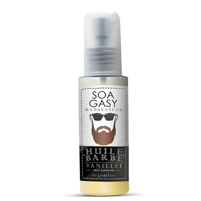 huile à barbe vanillé SoaGasy