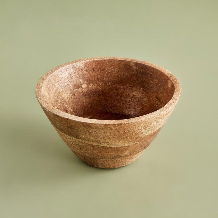Bol décoratif Hill naturel (21x21x10 cm)
