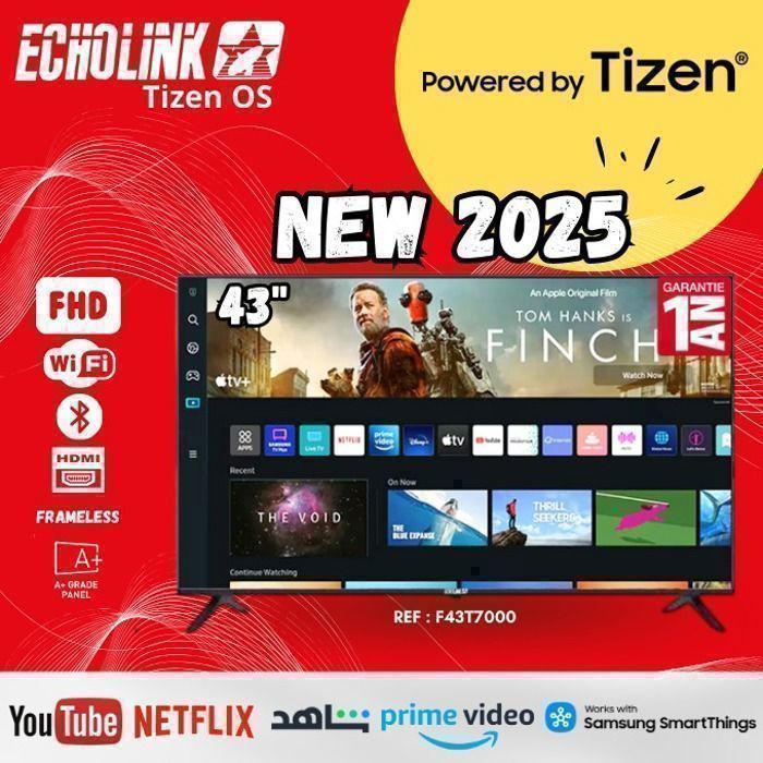 Smart TV - Echolink - F43T7000 - 43 pouces - Full HD - TIZEN OS