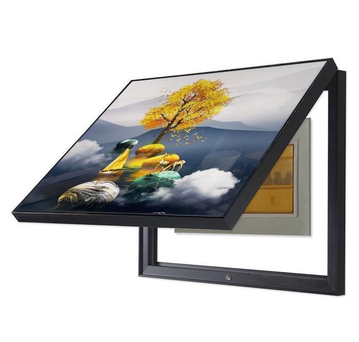 Tableau Peintures style décoration Couvercle Compteur Couvrir le boîte électrique Décor Boîte Électrique Cacher taille 50cm sur 40cm