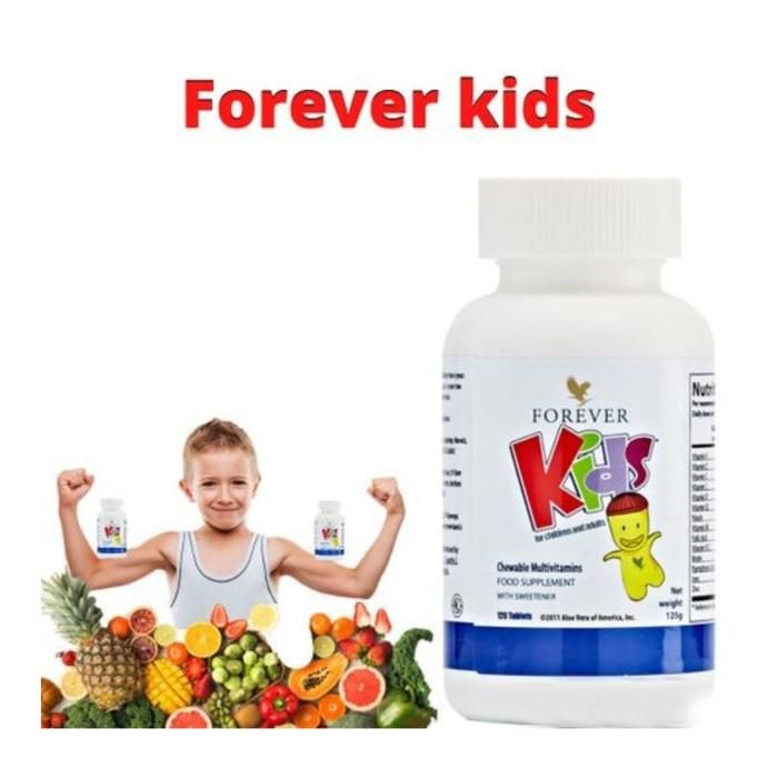 Forever Kids : multi-vitamine à la fraise pour petits et grands